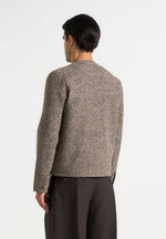 Melvin - Textured Jacket - Taupe