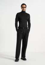 Lionel - Suede Belt - Black