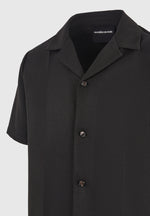 Felix - Tailored Shirt With Crease - Black