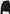 Josiane - Relaxed Zip Through Hoodie - Black
