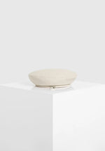 Anya - Leather Beret - Beige