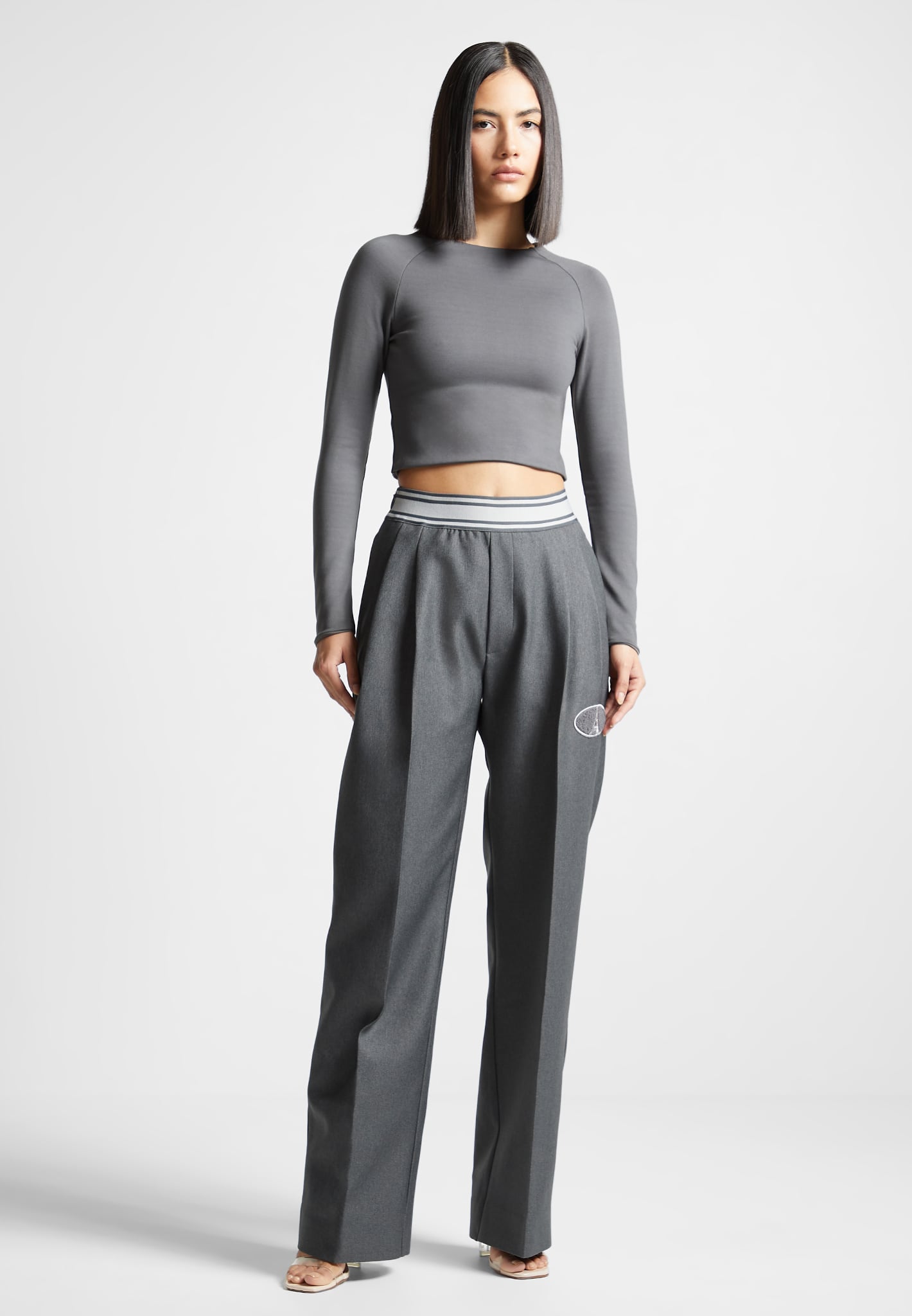 elasticated-signature-pleated-trousers-dark-grey