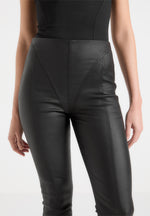 wax-effect-fit-and-flare-leggings-black