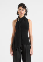 knitted-draped-halterneck-top-black