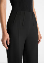 Rafaela - Corset Waist Tailored Trousers - Black