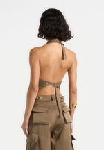 satin-halterneck-backless-top-dark-olive
