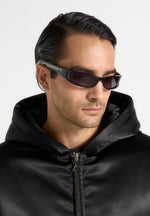 Zayn - Wraparound Sunglasses - Black