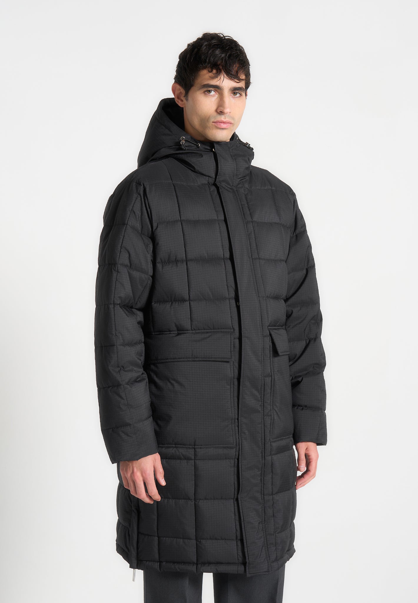 Nicce longline puffer jacket on sale
