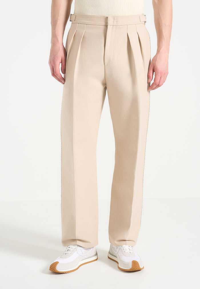 twin-pleat-chino-trousers-with-stitch-detail-beige