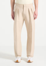 twin-pleat-chino-trousers-with-stitch-detail-beige