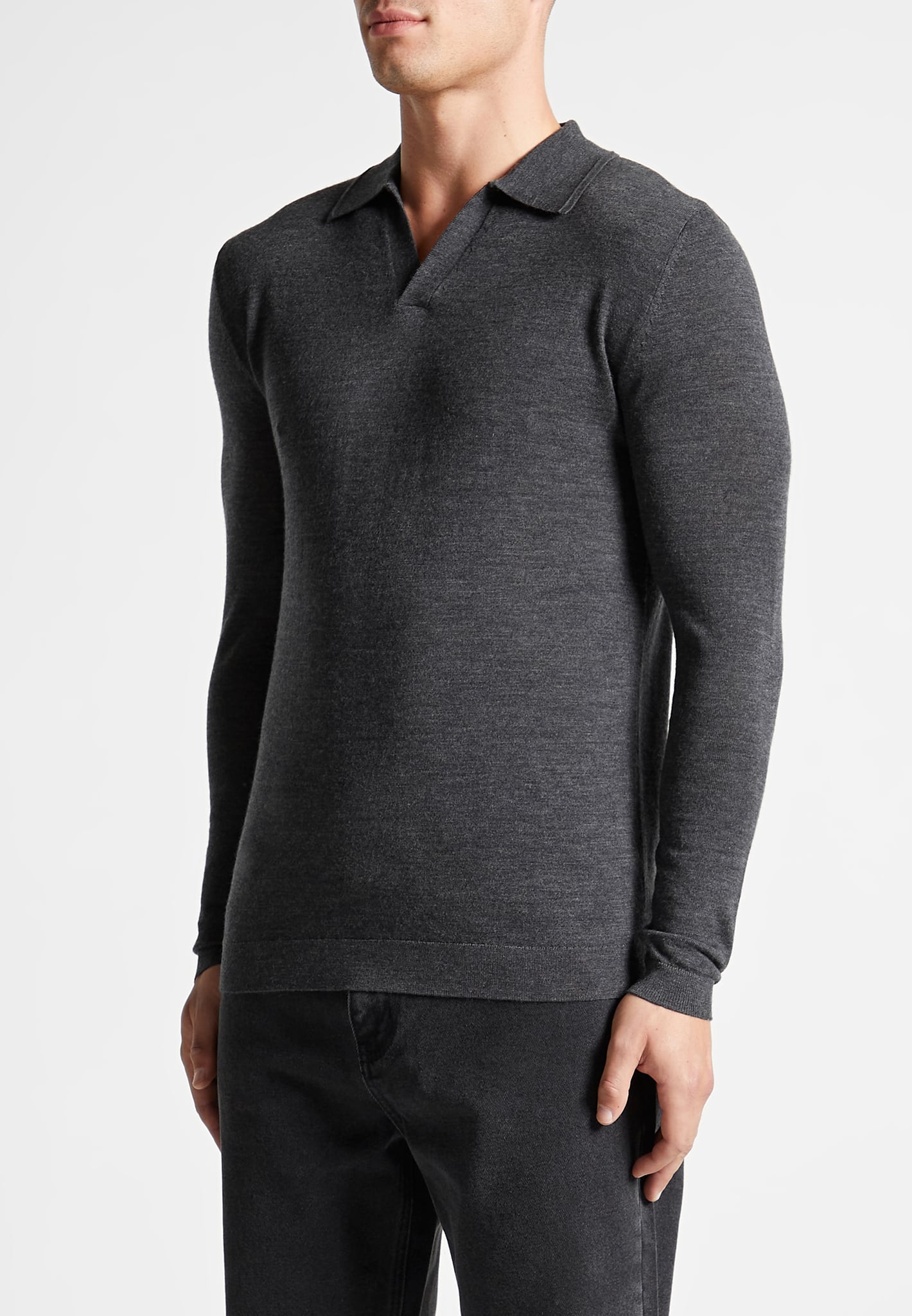 merino-wool-long-sleeve-revere-polo-shirt-grey