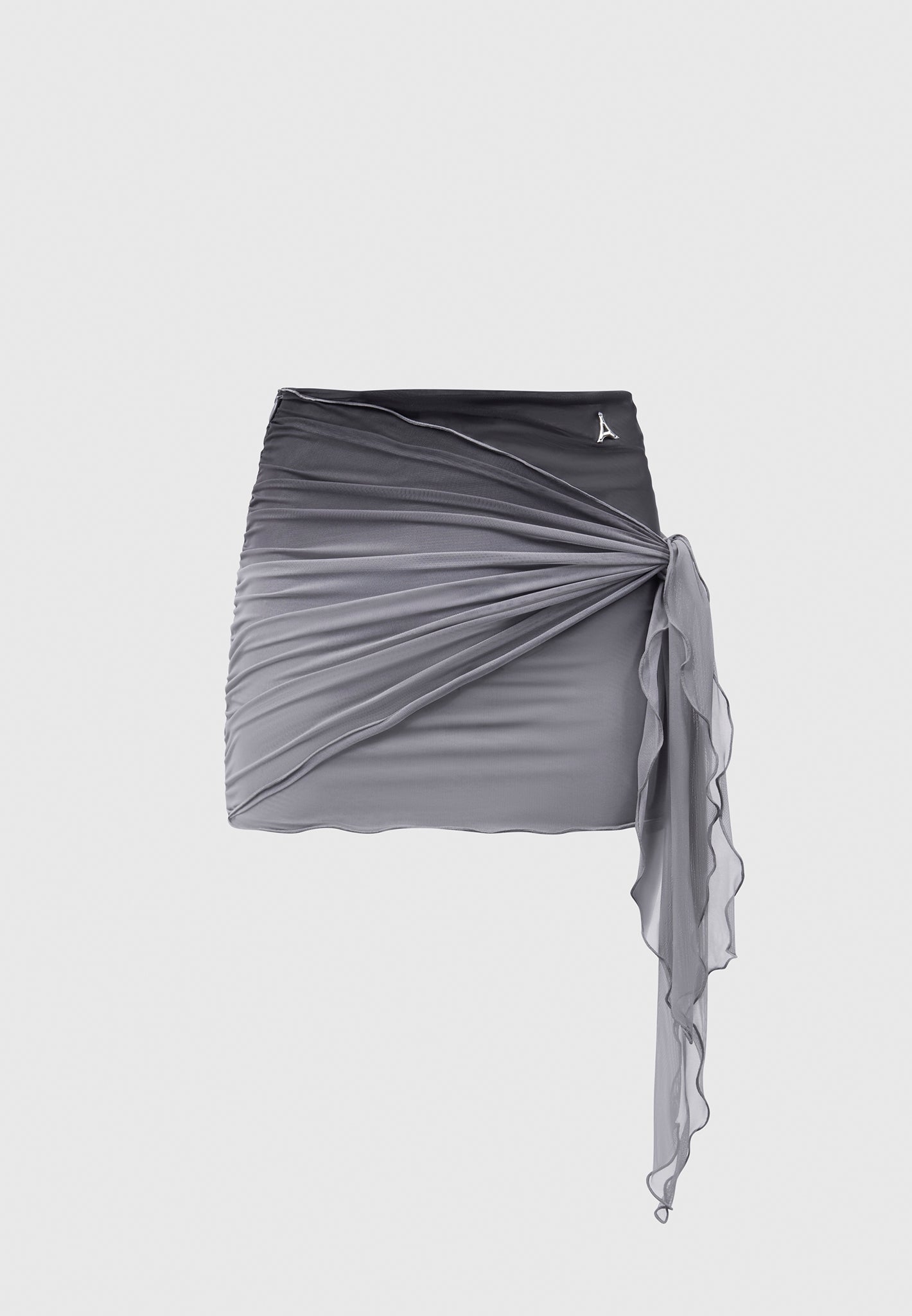 ombre-mesh-mini-skirt-grey