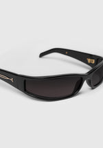 Zayn - Wraparound Sunglasses - Black