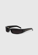Zayn - Wraparound Sunglasses - Black