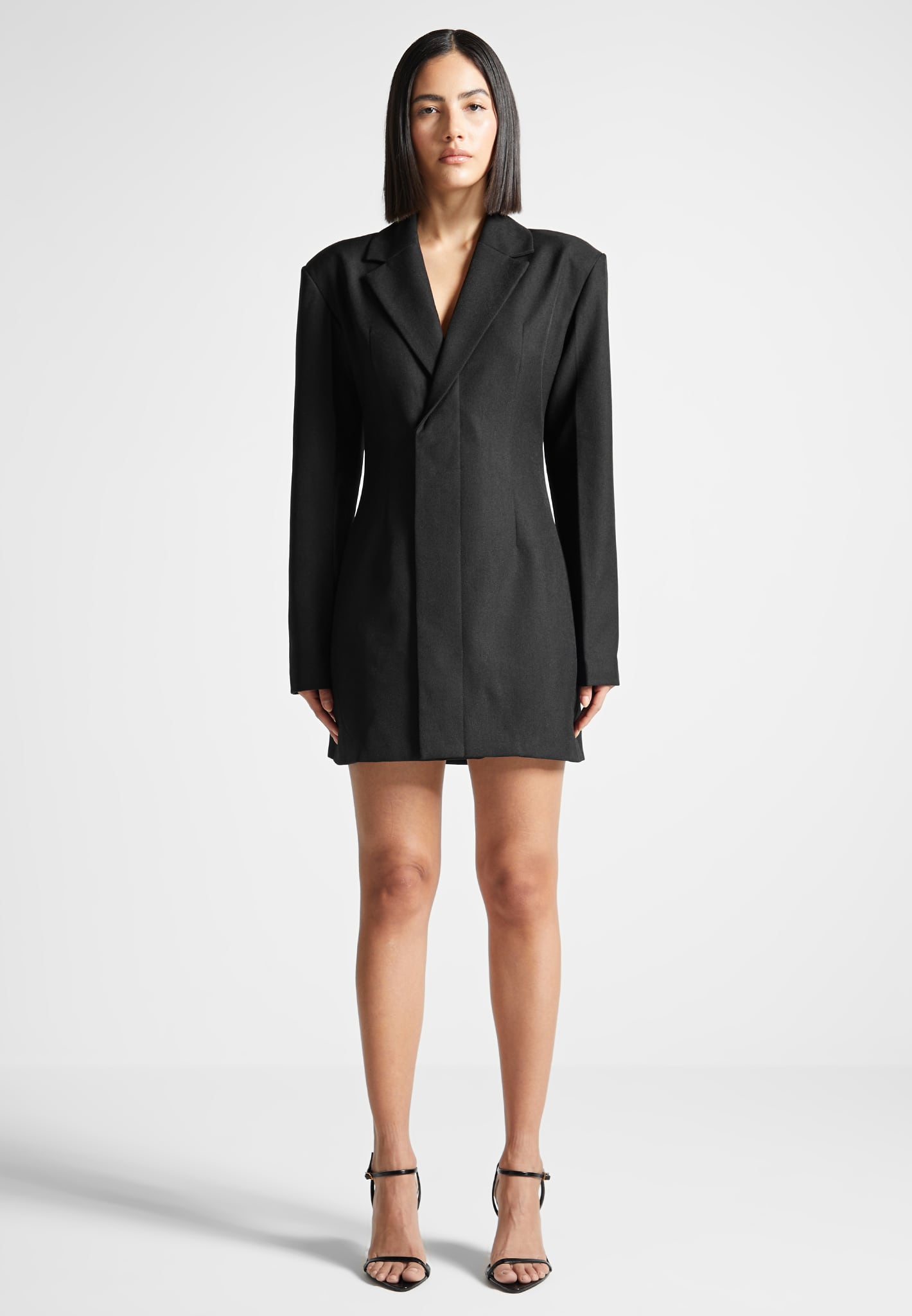 tailored-blazer-dress-with-reversible-corset-black