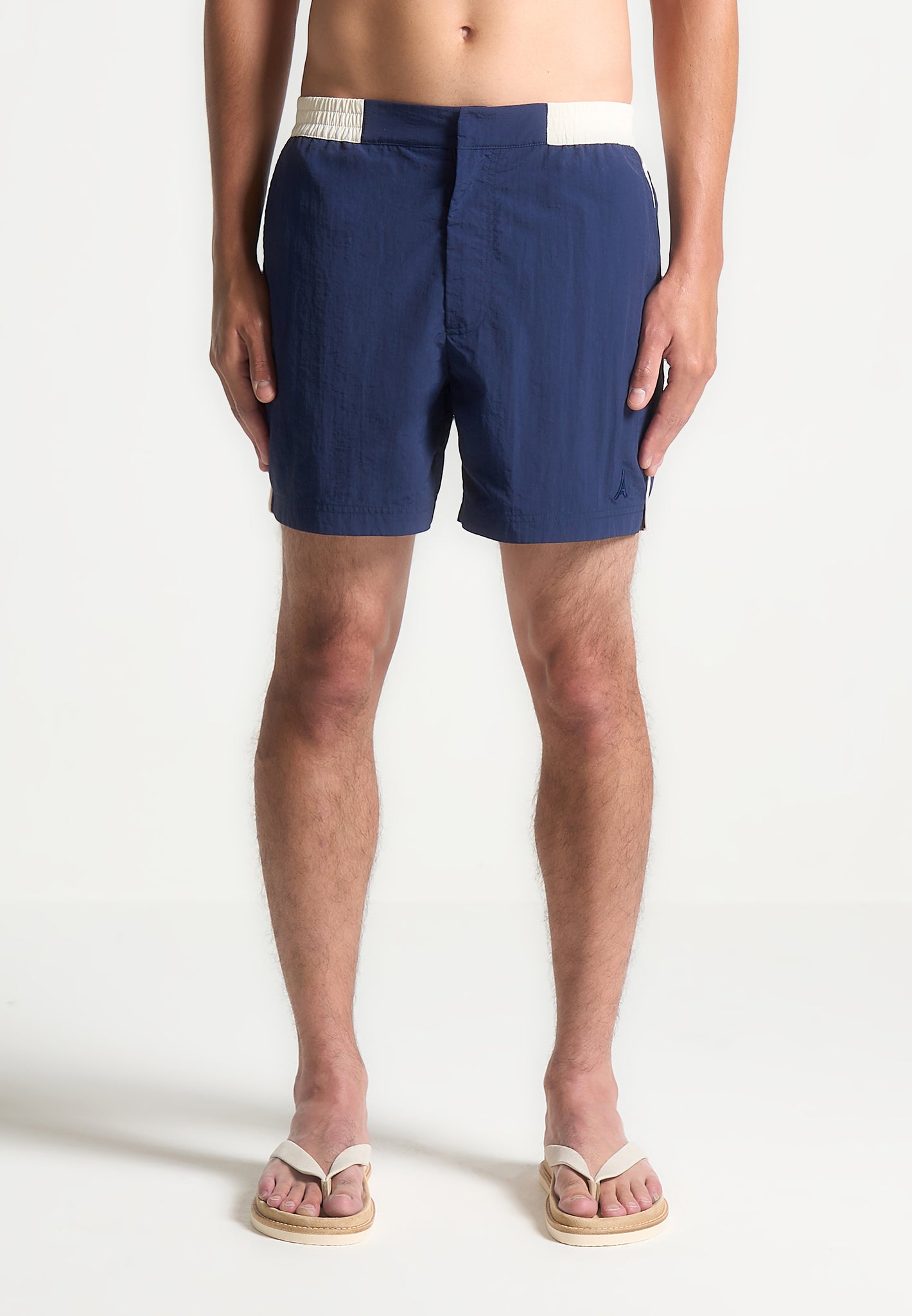 contrast-waistband-swim-shorts-navy-cream