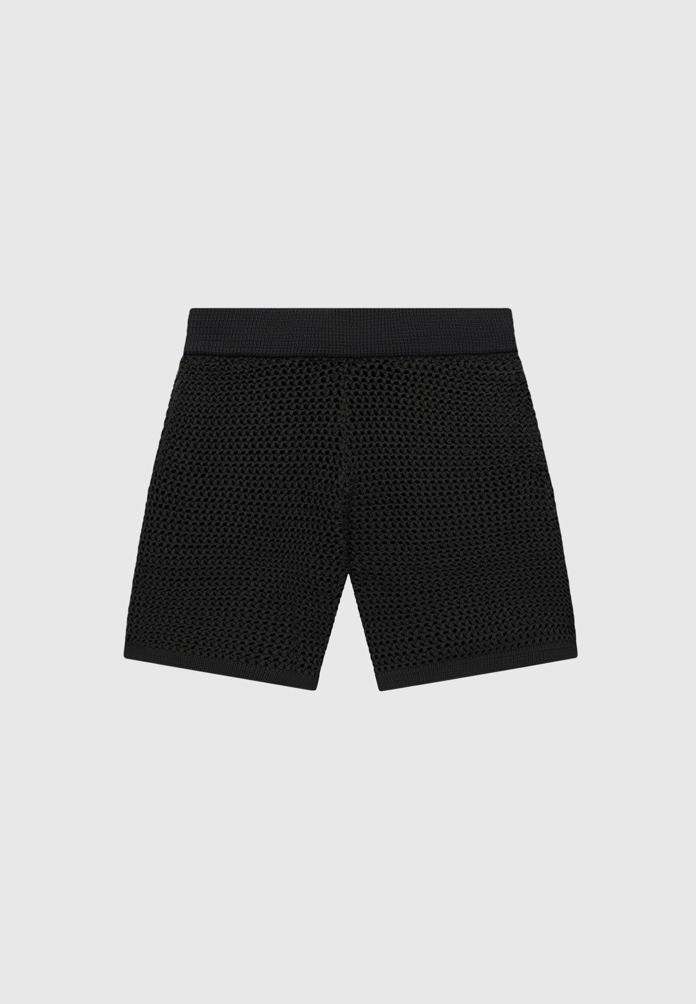 crochet-knit-shorts-black