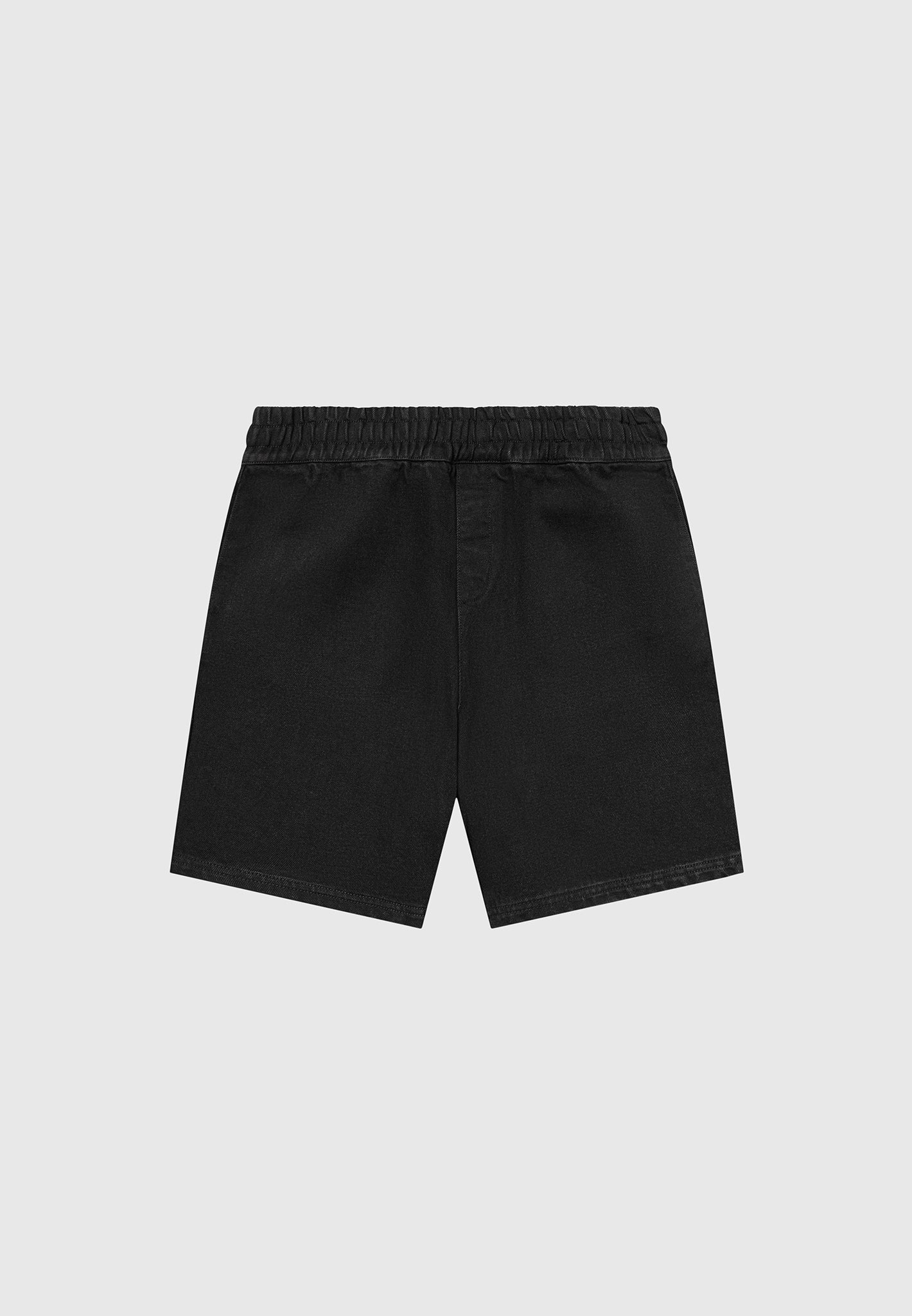 denim-shorts-black
