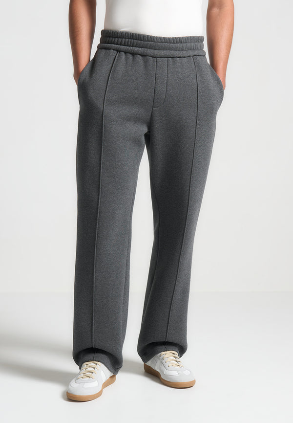 Isaac - Pintuck Joggers - Dark Grey