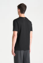 eternel-regular-fit-cotton-t-shirt-with-pintuck-black