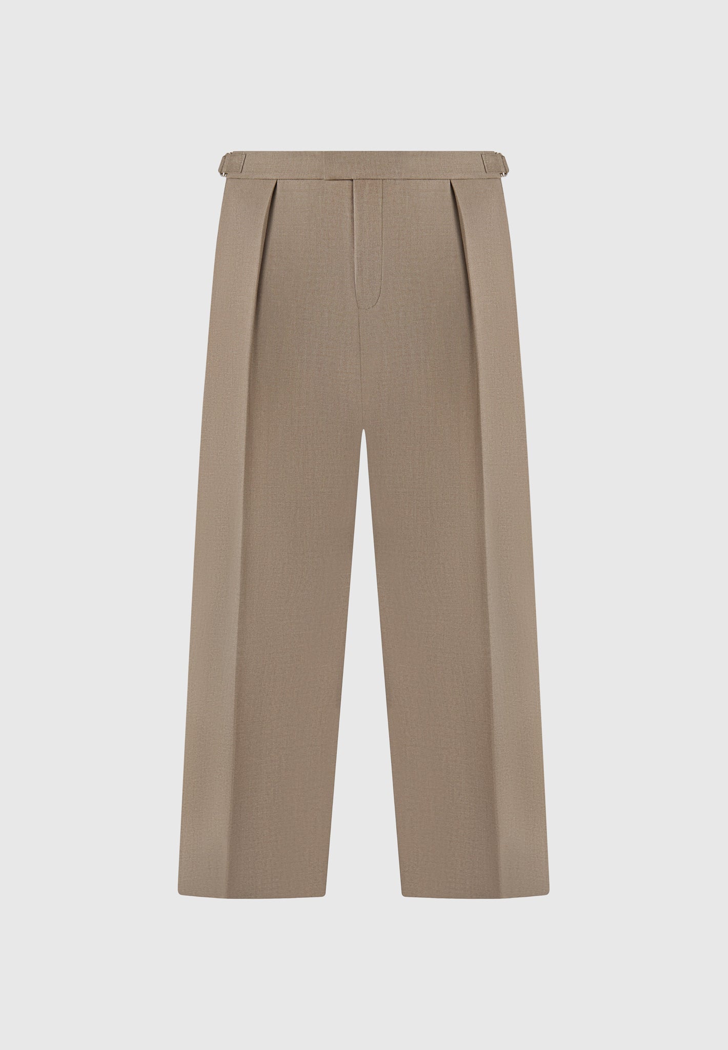 relaxed-fit-hatched-pleated-tailored-trousers-khaki