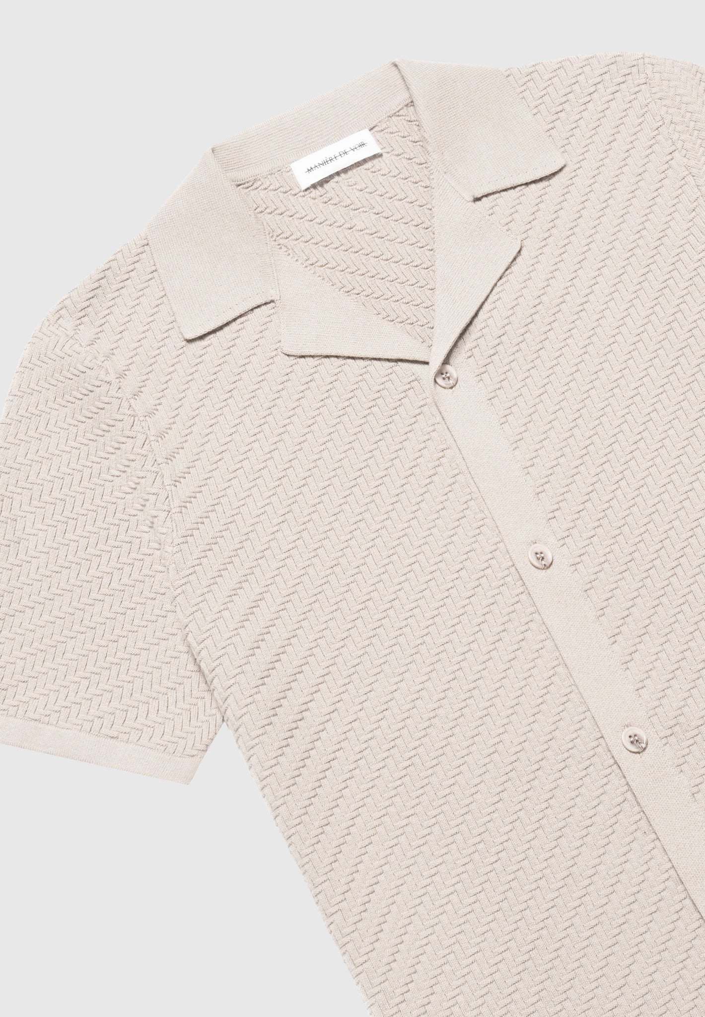 herringbone-knit-revere-shirt-taupe