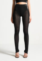 knitted-high-waisted-leggings-black