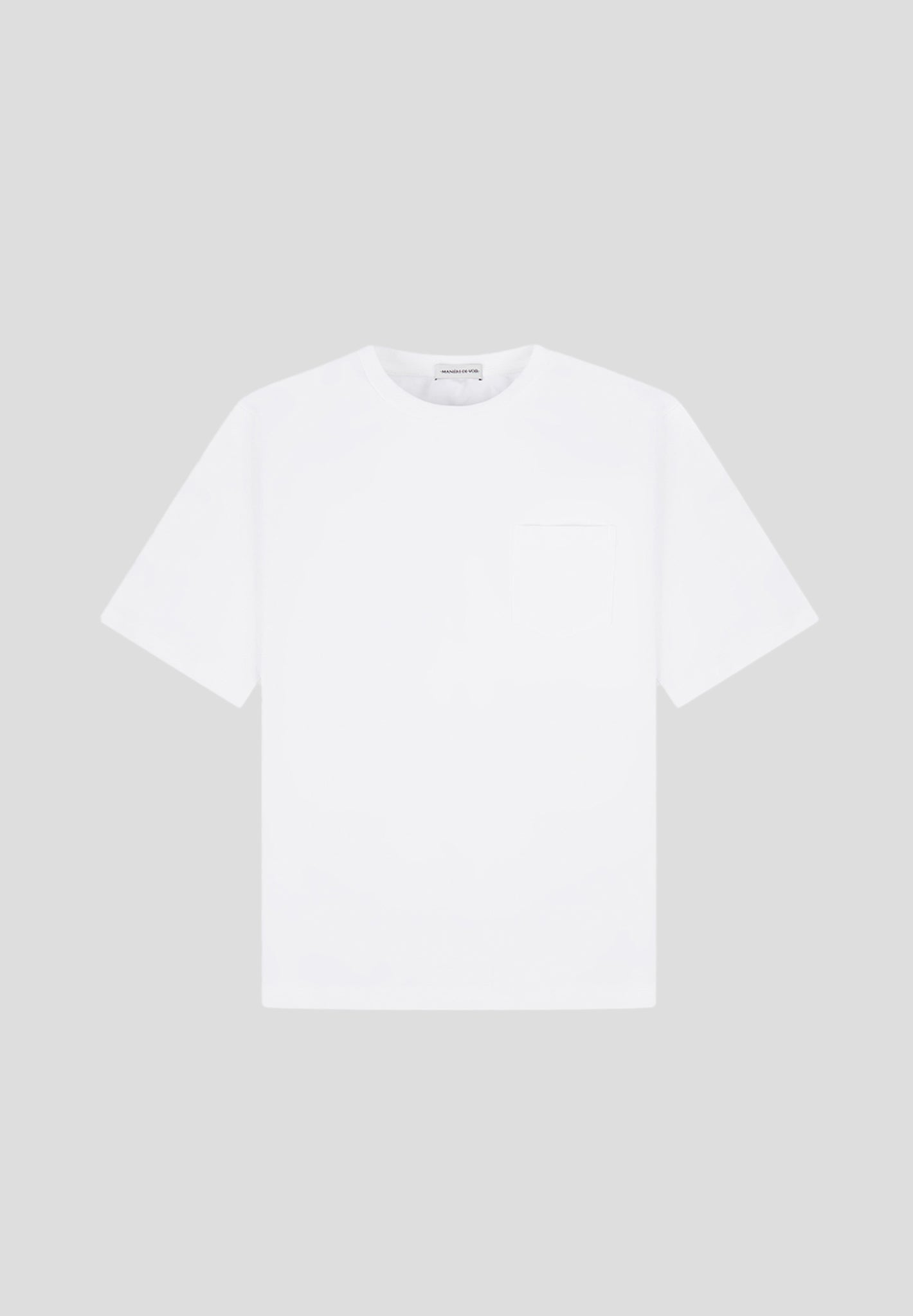 Éternel Oversized Fit Cotton T-Shirt - White