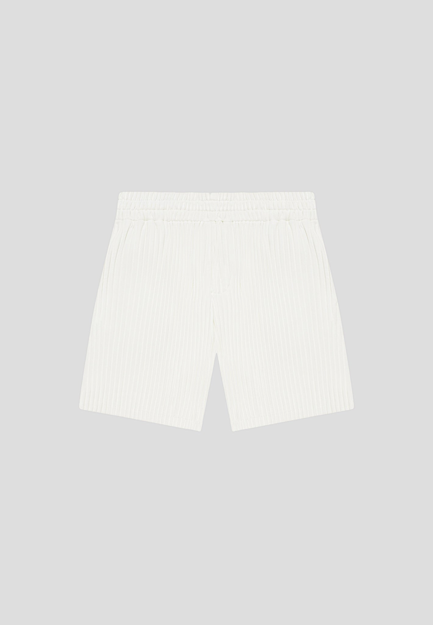 pleated-shorts-off-white