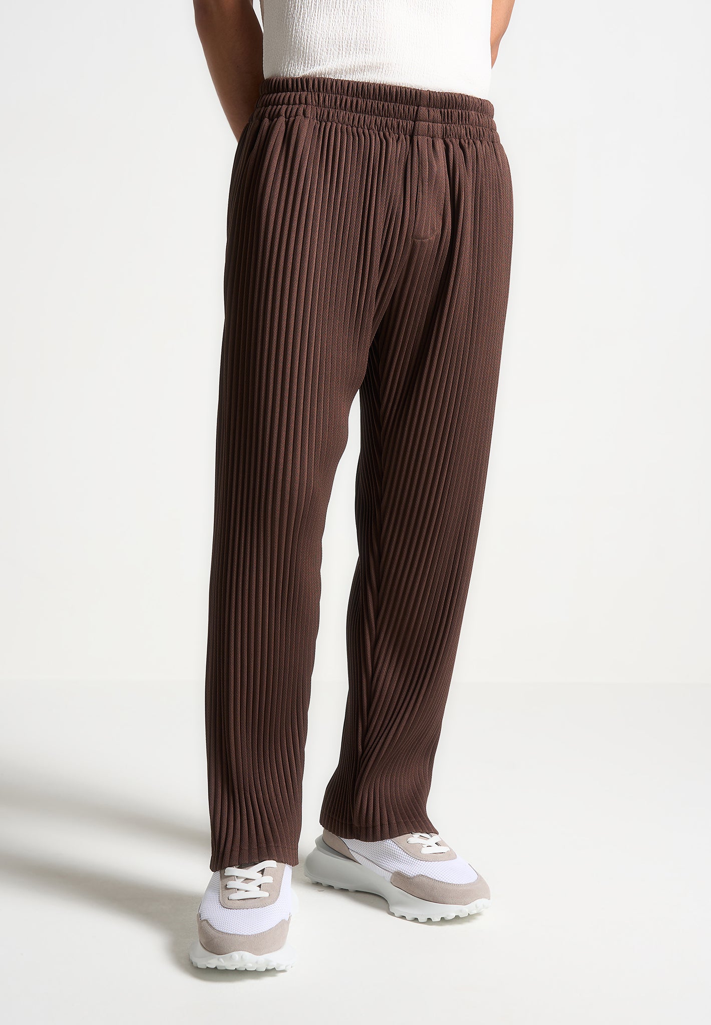 pleated-trousers-brown
