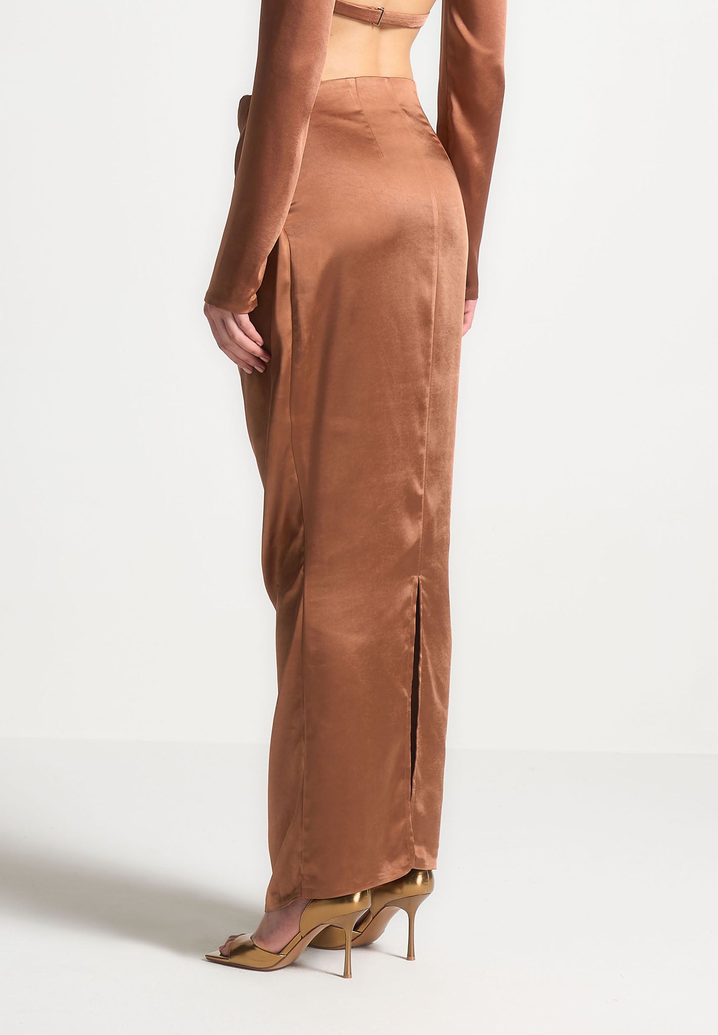 satin-drape-belted-maxi-skirt-bronze