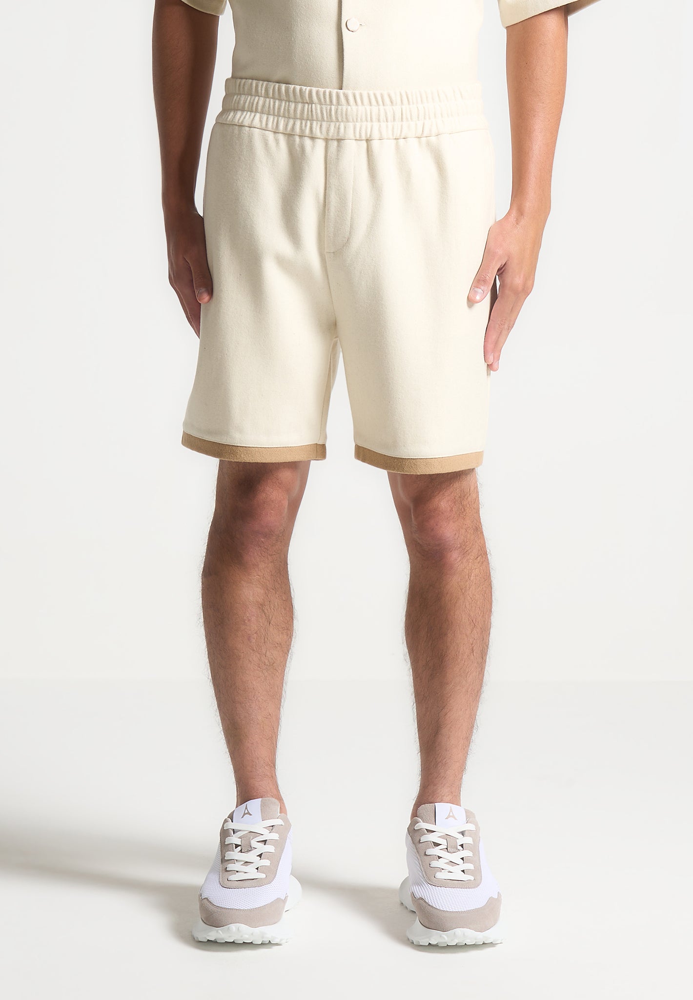 wool-shorts-cream-brown