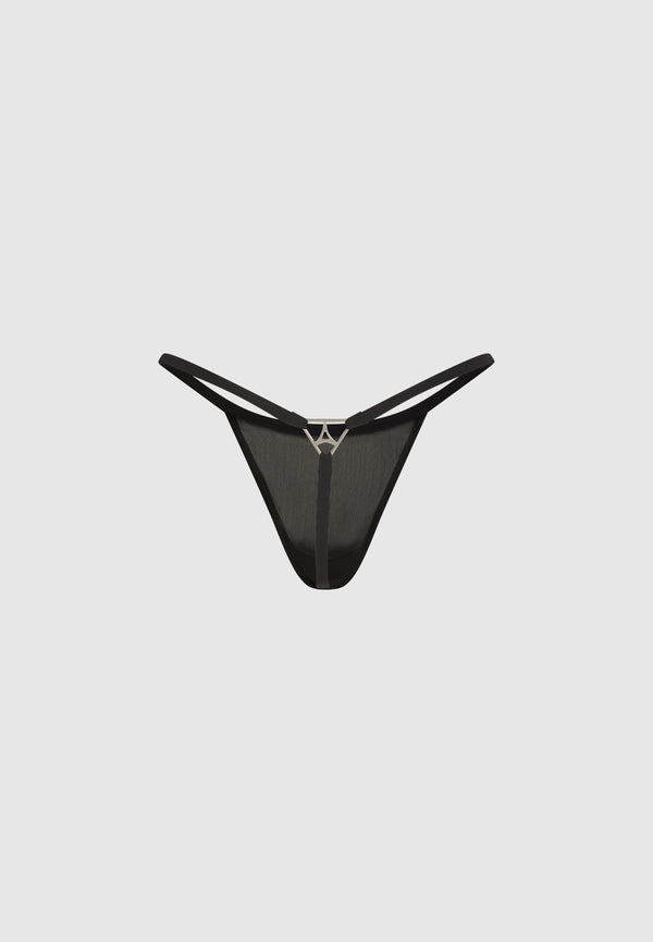 Mesh G-String - Black
