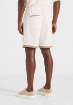 Reuben - Crochet Detail Shorts - Cream