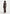 Aria - Pointelle Knit Cover Up - Brown/Cream