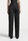 sateen-twin-pleat-trousers-black