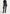 High Neck Long Sleeve Bodysuit - Black