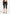 Angled Waist Capri Leggings - Black