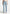 Sara - Boucle Straight Leg Jeans - Light Blue