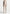 Knitted Two Tone Jumpsuit with Belt - Beige/Taupe