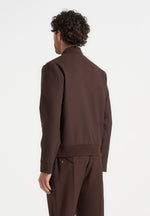 Sami - Tailored Bomber Jacket - Brown