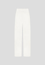 Lila - Pleated Trousers - Off White