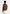 Blaise - Long Sleeve Roll Neck Top - Brown