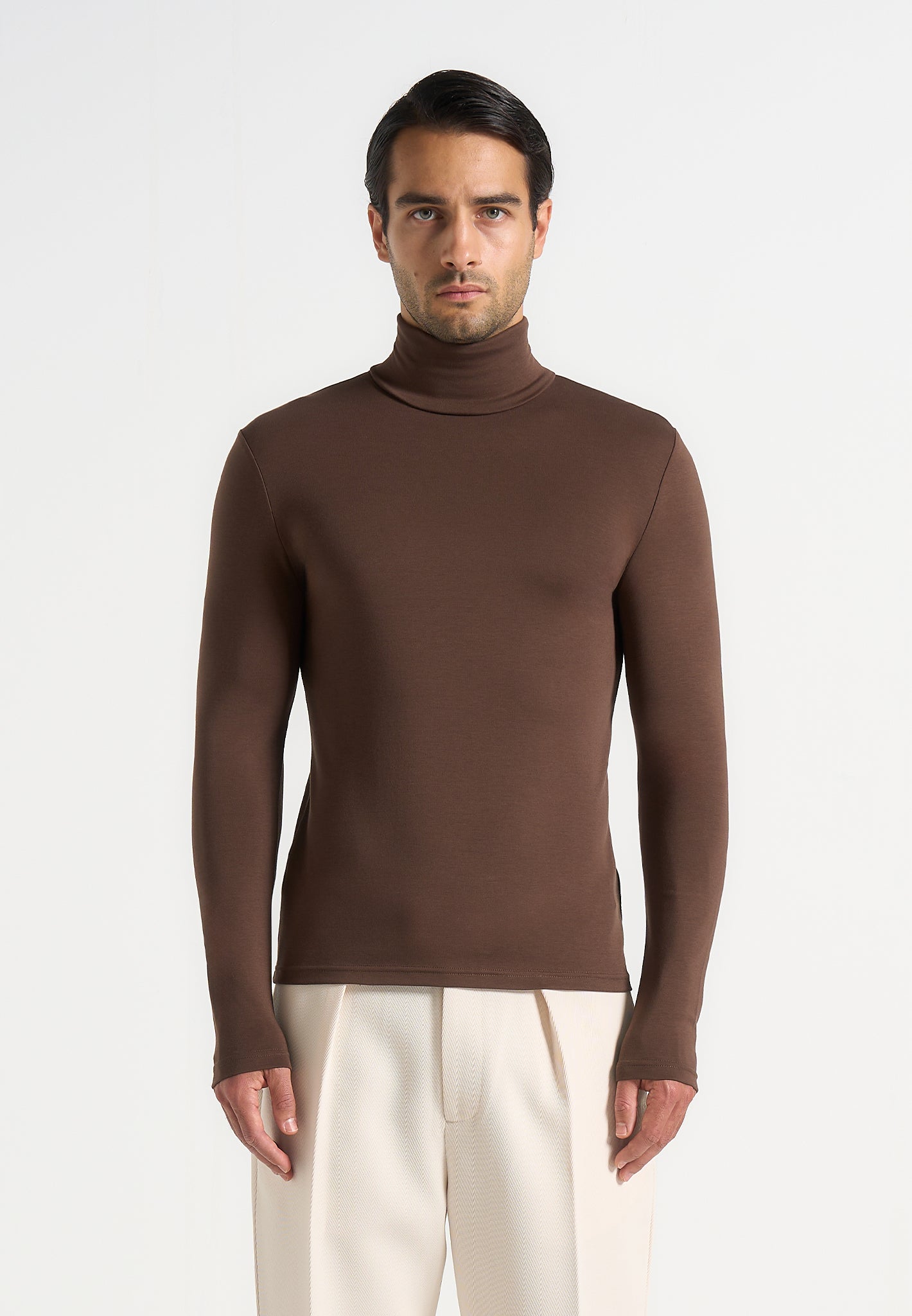 ts006-long-sleeve-roll-neck-top-brown