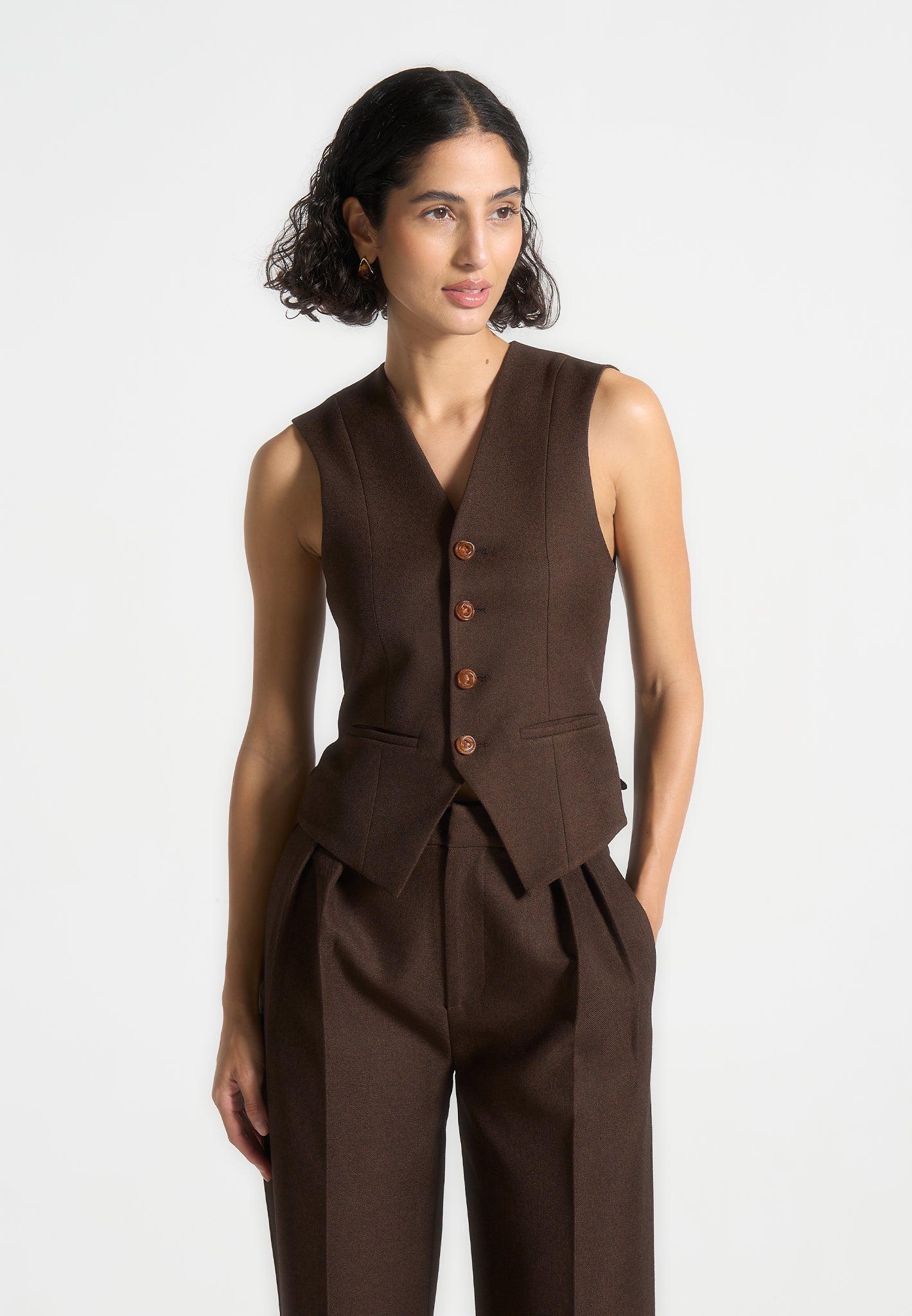 christine-tailored-cinch-waistcoat-brown