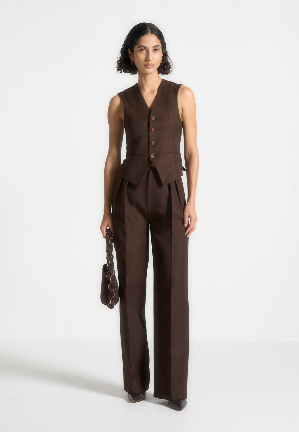 christine-tailored-cinch-waistcoat-brown