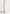 Asymmetric Crochet Knit Cut Out Maxi Dress - Cream