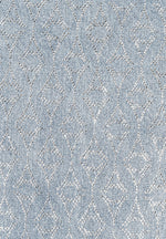 Alma - Rhinestone Eiffel Straight Leg Jeans - Mid Blue
