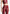 Caroline - Tacked Leather Flared Trousers - Wine Red