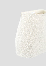 Boucle Mini Skirt - Off White